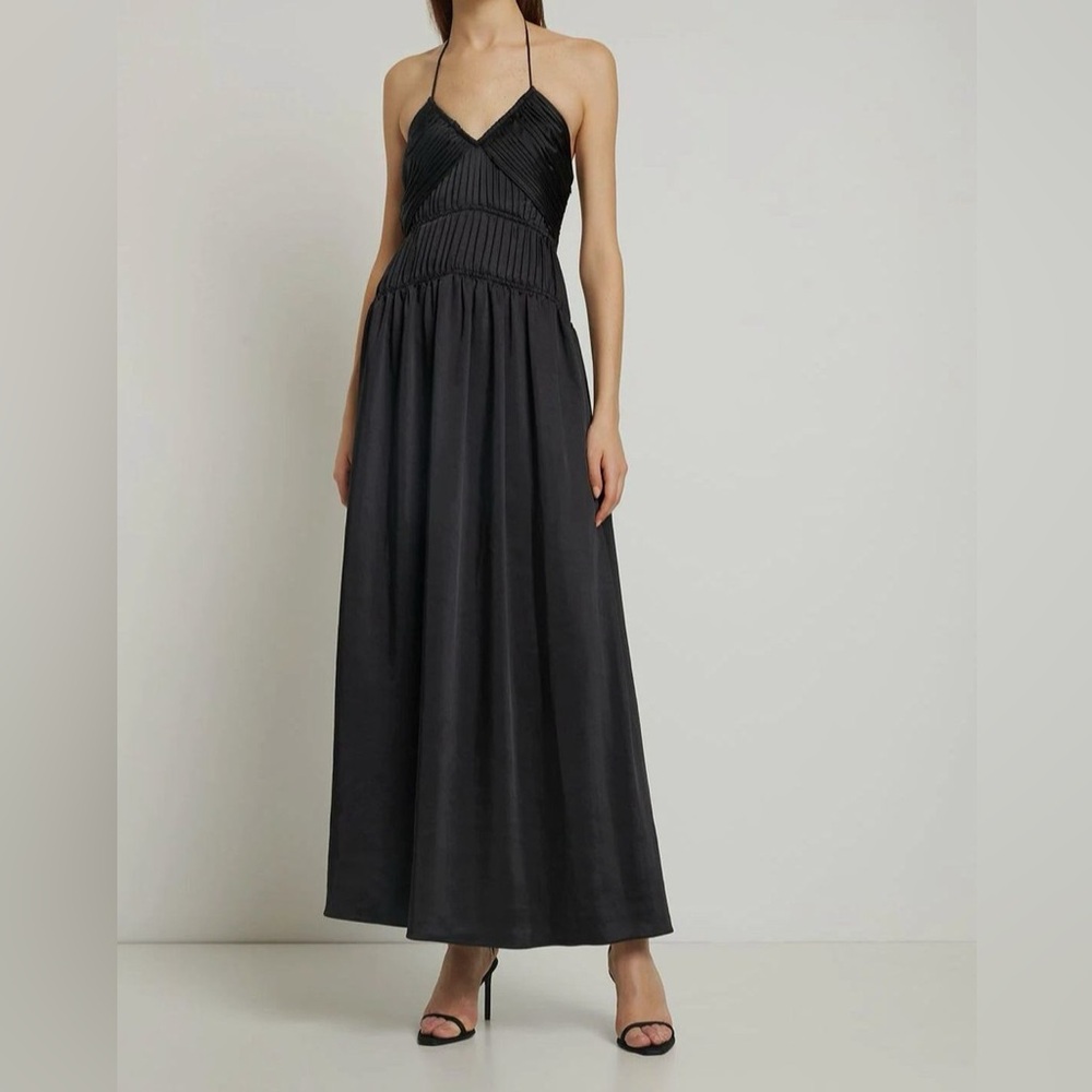 Jonathan Simkhai Black Clementine Gown